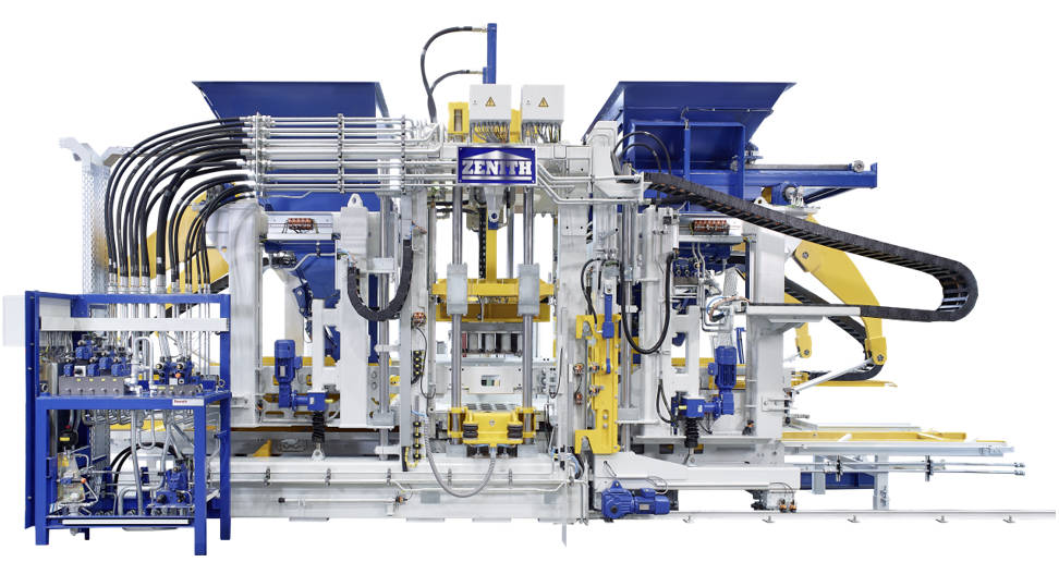 Vācu inženierijas vienas palešu bloku tehnoloģijas izcilākais